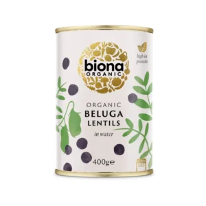 Linte neagra beluga la conserva bio 400g Biona
