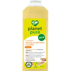Detergent bio pentru suprafete din lemn - portocale - 510ml, Planet Pure