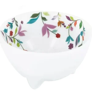 Suport pentru betisoare si conuri parfumate din portelan flora Aromandise