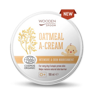 Crema calmanta cu ovaz coloidal pentru copii si bebelusi 100ml Wooden Spoon
