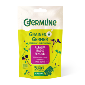 Mix alfalfa, ridiche si fenicul pentru germinat bio 150g Germline
