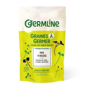 Mix 4 tipuri de ridichi pentru germinat bio 100g Germline