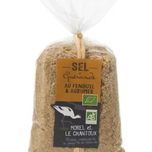 Sare de mare cu fenicul si coaja de citrice bio 250g Morel et Le Chantoux