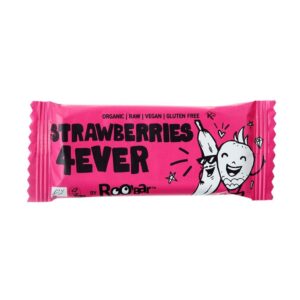 Baton cu capsuni bio 30g Roobar