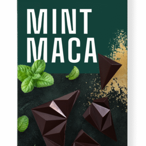Ciocolata neagra 70% cu menta si maca bio 60g Benjamissimo