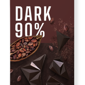 Ciocolata neagra 90% bio 60g Benjamissimo