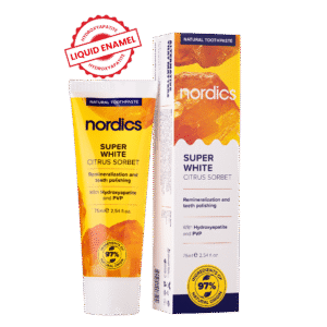Pasta de dinti pentru albire cu citrice 75ml Nordics