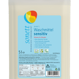 Detergent lichid pentru rufe sensitive ecologic 5l Sonett