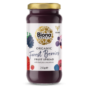 Gem de fructe de padure bio 250g Biona