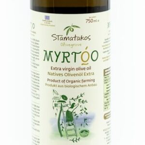 Ulei de masline extravirgin myrtoo bio 750ml Stamatakos Olivegrove