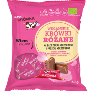 Caramele - aroma trandafir bio 150g Super Fudgio