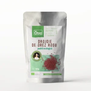 Drojdie de orez rosu pudra bio 60g Obio