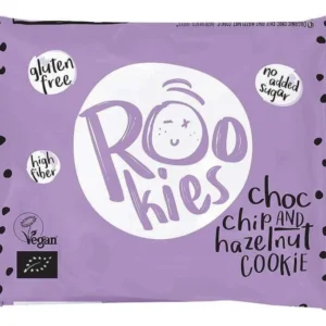 Rookies cu ciocolata si alune bio 40g Rookies