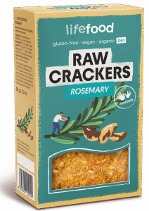 Lifecrackers cu rozmarin bio 90g Lifefood