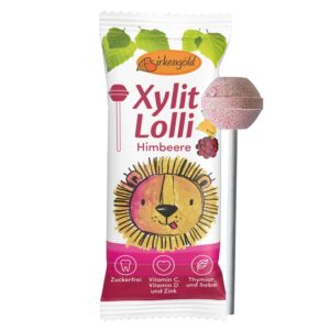 Acadea cu zmeura indulcita cu xylitol 6g Birkengold