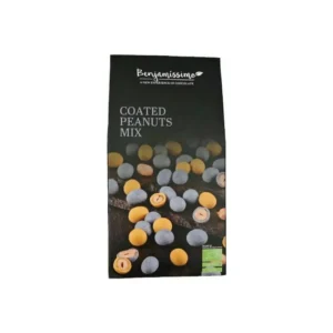 Arahide invelite in mix de ciocolata cu turmeric si spirulina bio  60g Benjamissimo