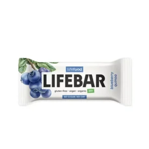 Baton cu afine si quinoa bio 40g Lifebar