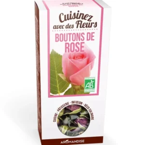 Boboci de trandafir - uz culinar bio 30g Aromandise