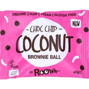 Biluta brownie cu cocos bio 40g Roobar