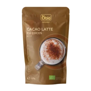 Cacao latte cu cocos bio 125g Obio