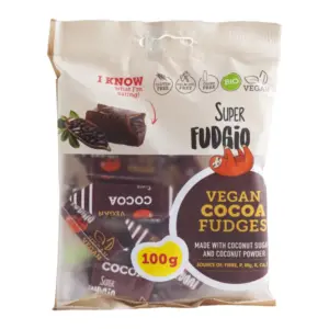 Caramele - aroma cacao bio 100g Super Fudgio