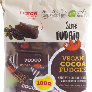 Caramele - aroma cacao bio 100g Super Fudgio