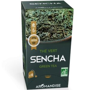 Ceai verde sencha bio 18dz x 2g 36g Aromandise