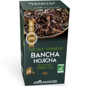Ceai verde prajit bancha hajicha bio 18dz x 2g 36g Aromandise
