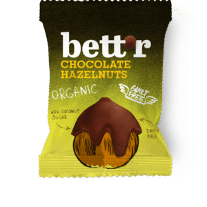 Alune de padure invelite in ciocolata bio 40g Bettr