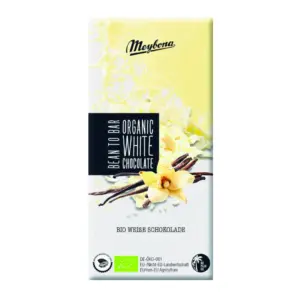 Ciocolata alba bio 100g Meybona