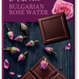 Ciocolata cu apa de trandafir bio, 70g, Benjamissimo