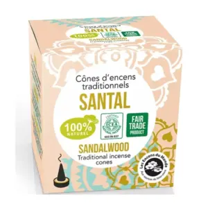 Conuri parfumate santal 12 buc Aromandise