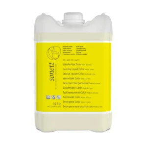 Detergent lichid pentru rufe colorate cu menta si lamaie ecologic 10l Sonett