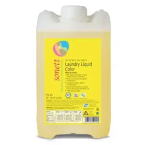 Detergent lichid pentru rufe colorate cu menta si lamaie ecologic 5l Sonett