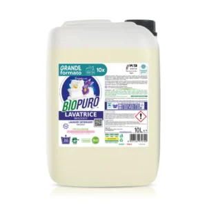 Detergent pentru rufe albe si colorate cu iris si orhidee hipoalergen ecologic 10l Biopuro