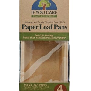 Forme de copt din hartie nealbita pentru chec 4buc If You Care