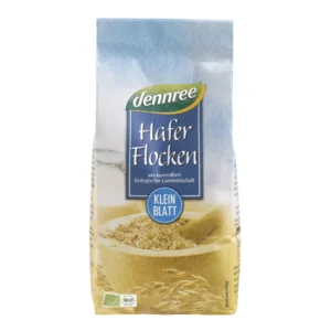 Fulgi de ovaz fini bio 500g Dennree