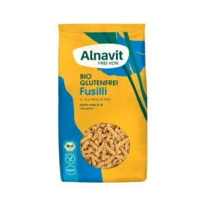 Fusilli din porumb si orez bio 500g Alnavit