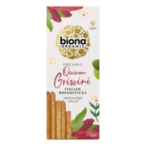 Grisine cu quinoa si ulei de masline bio 125g Biona