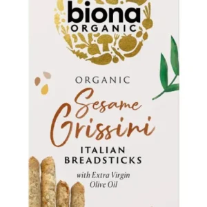 Grisine cu susan si ulei de masline bio 125g Biona