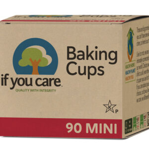 Hartie de copt briose nealbita compostabila mini 90buc If You Care