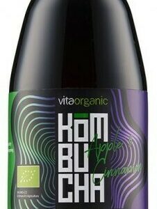 Kombucha cu mere si scortisoara bio 330ml Vita Organic