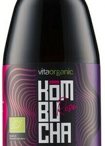 Kombucha cu trandafir bio 330ml Vita Organic