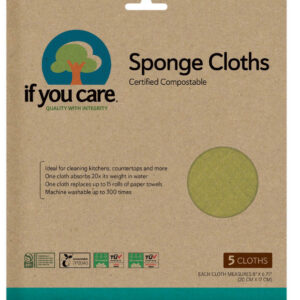 Lavete de uz universal reutilizabile compostabile 5buc If You Care