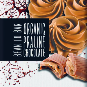 Ciocolata cu lapte si crema de praline bio 100g Meybona