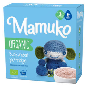 Porridge din hrisca bio  6+ luni 200g Mamuko