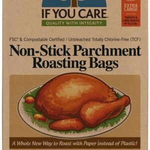 Pungi pentru copt nealbite compostabile extra large 2buc If You Care