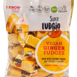 Caramele - aroma ghimbir bio 150g Super Fudgio