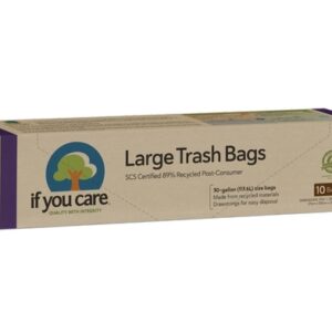Saci menajeri din plastic reciclat 113.6l 10buc If You Care