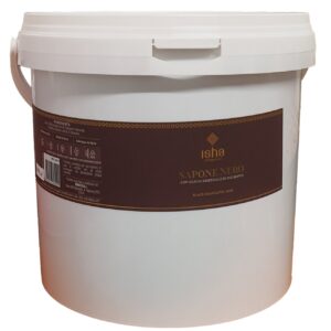 Sapun negru african cu eucalipt 5l Isha